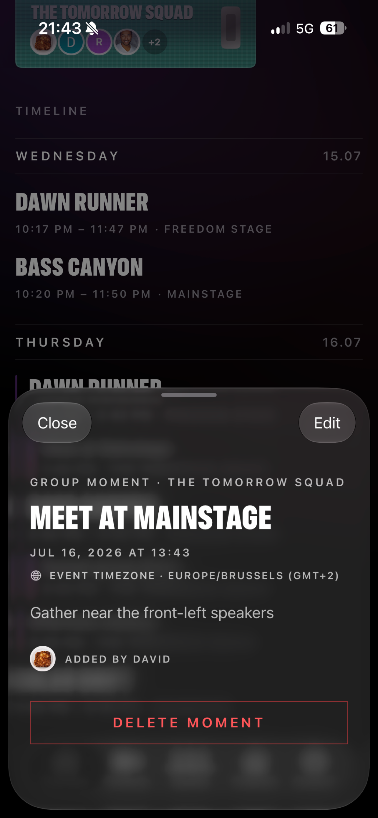 Amicorum - Festival Companion screenshot 8