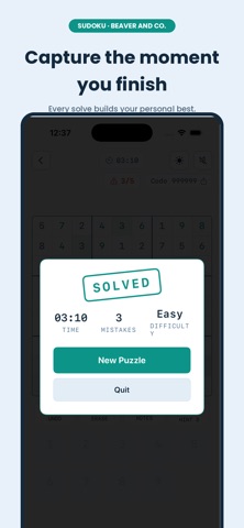 Sudoku Blueprint - Offline iPhone screenshot