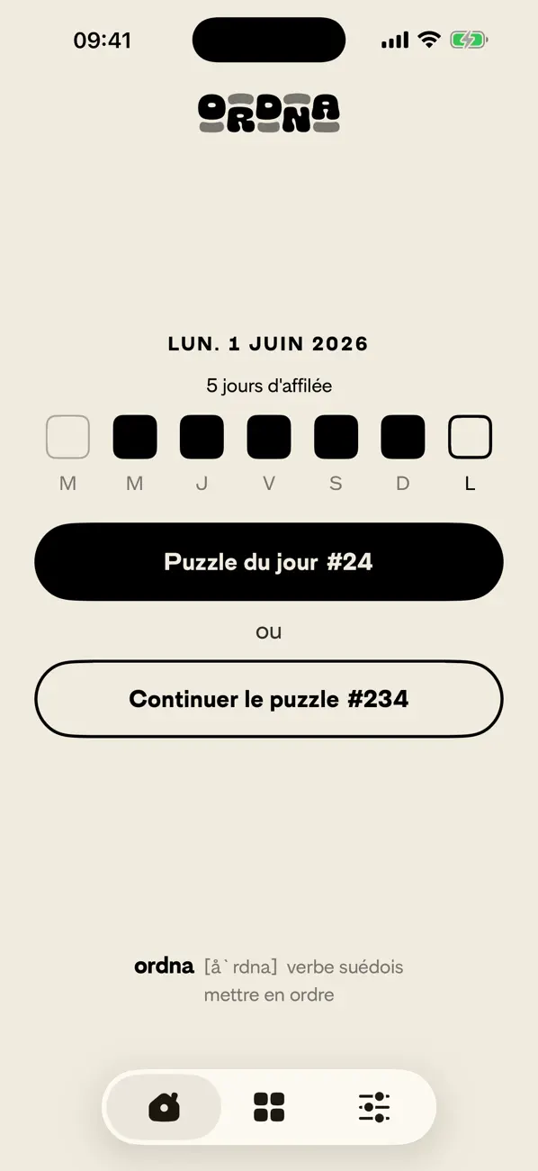 Screenshot #1 pour Ordna — Puzzle de tri