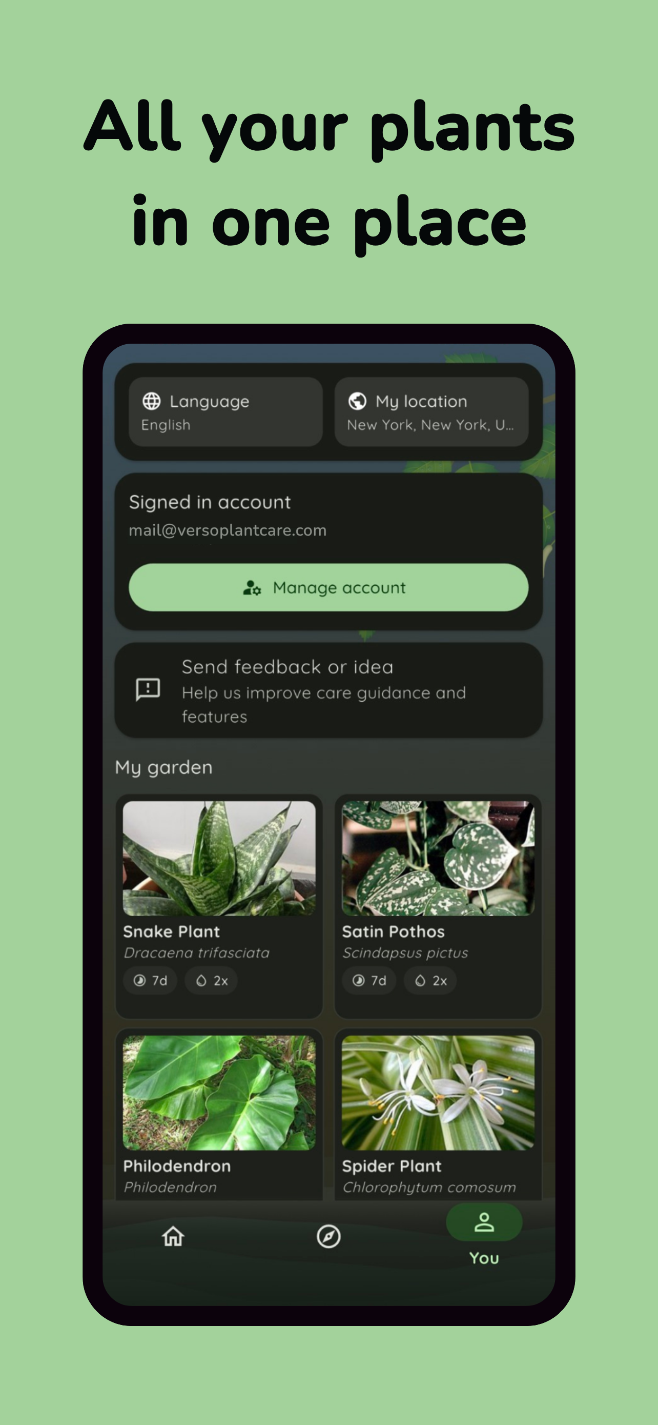 Verso Plant Care screenshot 7