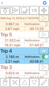 GPS Odometer Pro screenshot