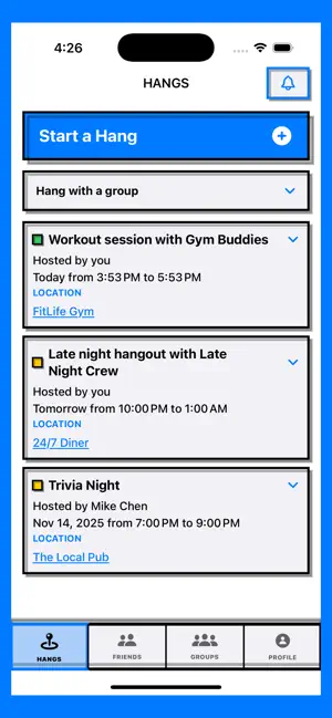 MeetMeThere-> screenshot 2