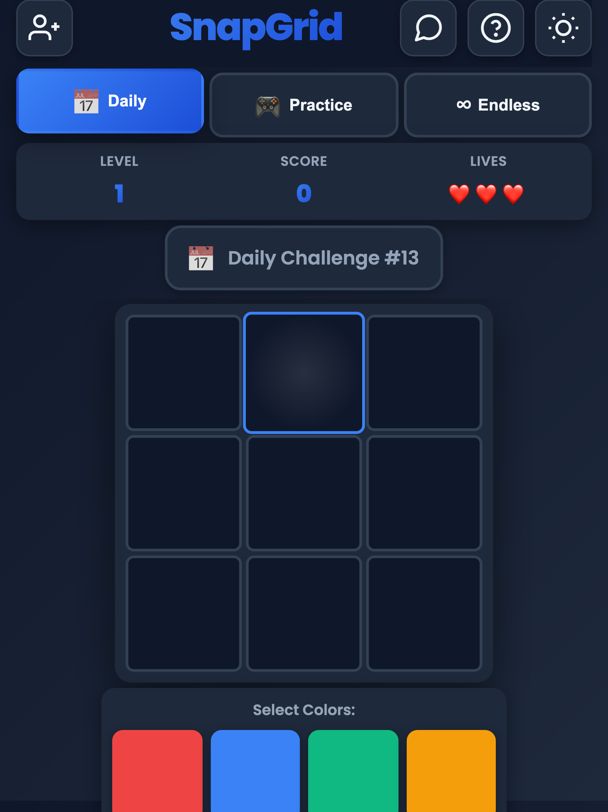 SnapGrid Game screenshot 5