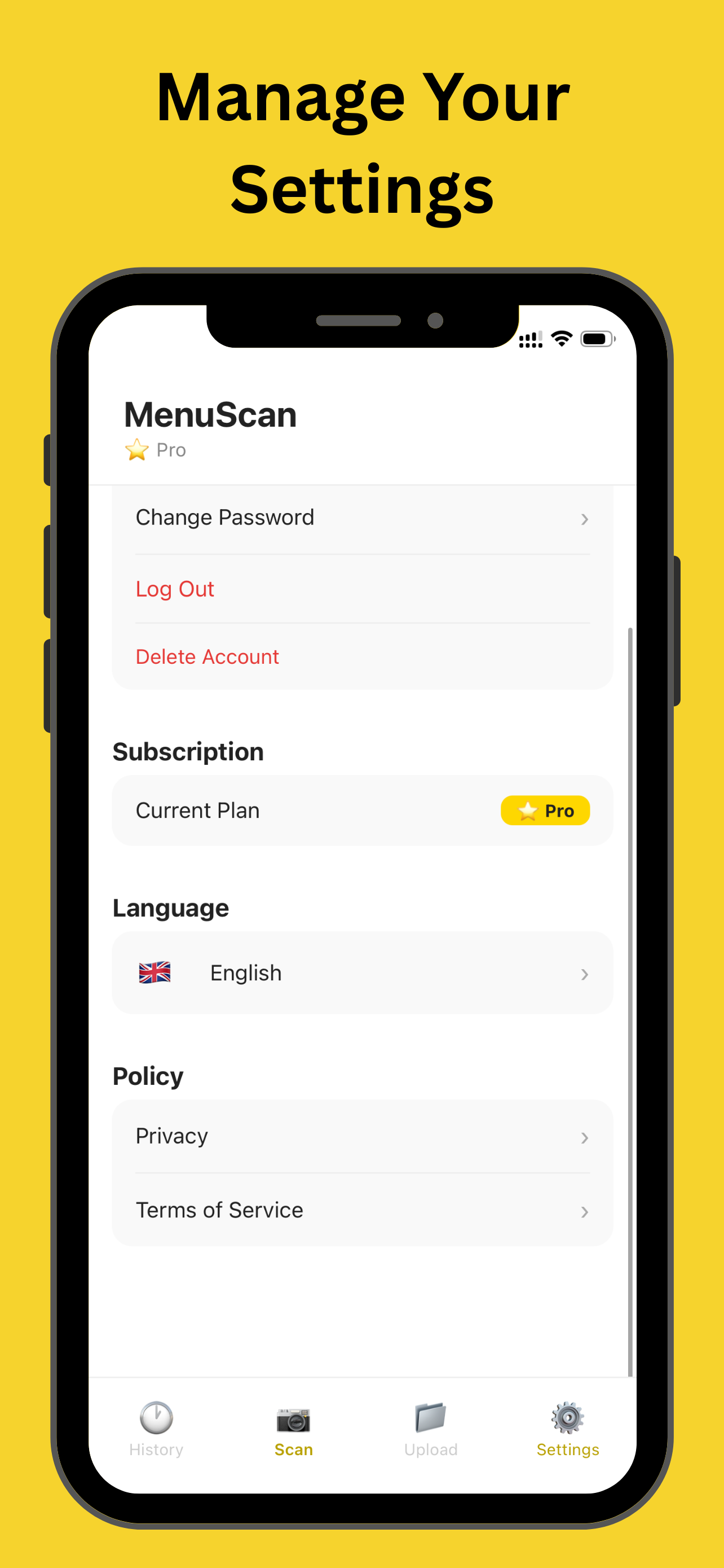 Menu Reader - MenuScan screenshot 6