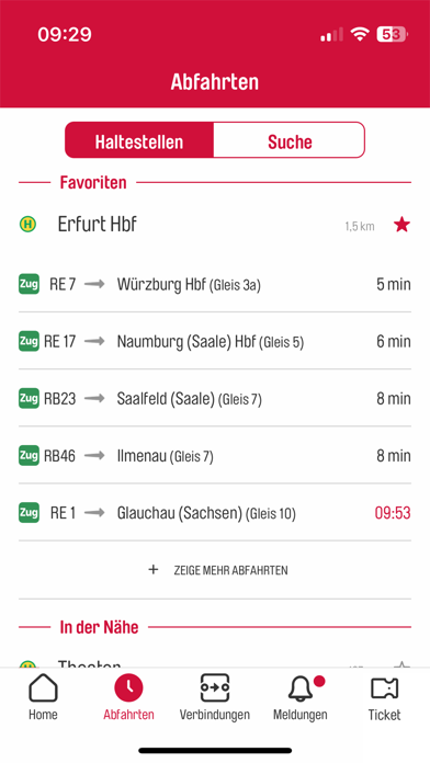 Erfurt mobil Screenshot