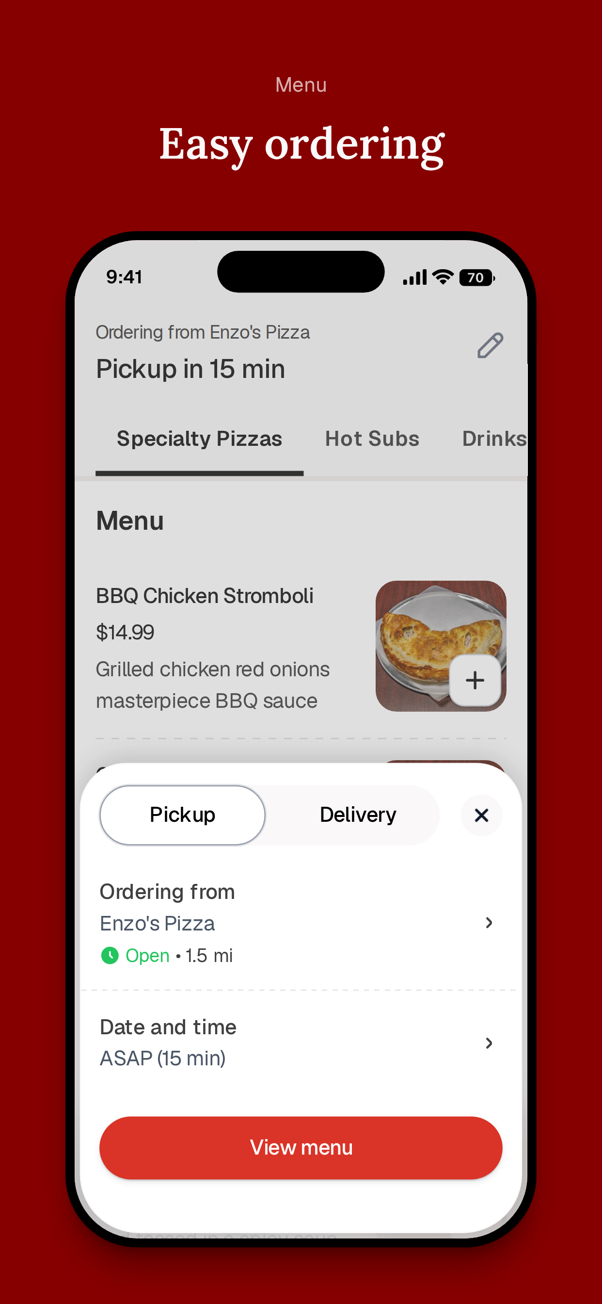 Enzo's Pizza To Go screenshot 5