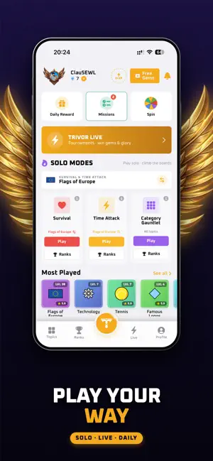 Trivor: Trivia Quiz Duel screenshot 4