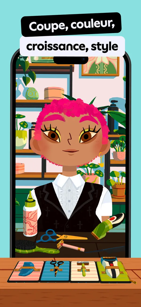 Screenshot #2 pour Toca Boca Hair Salon 4
