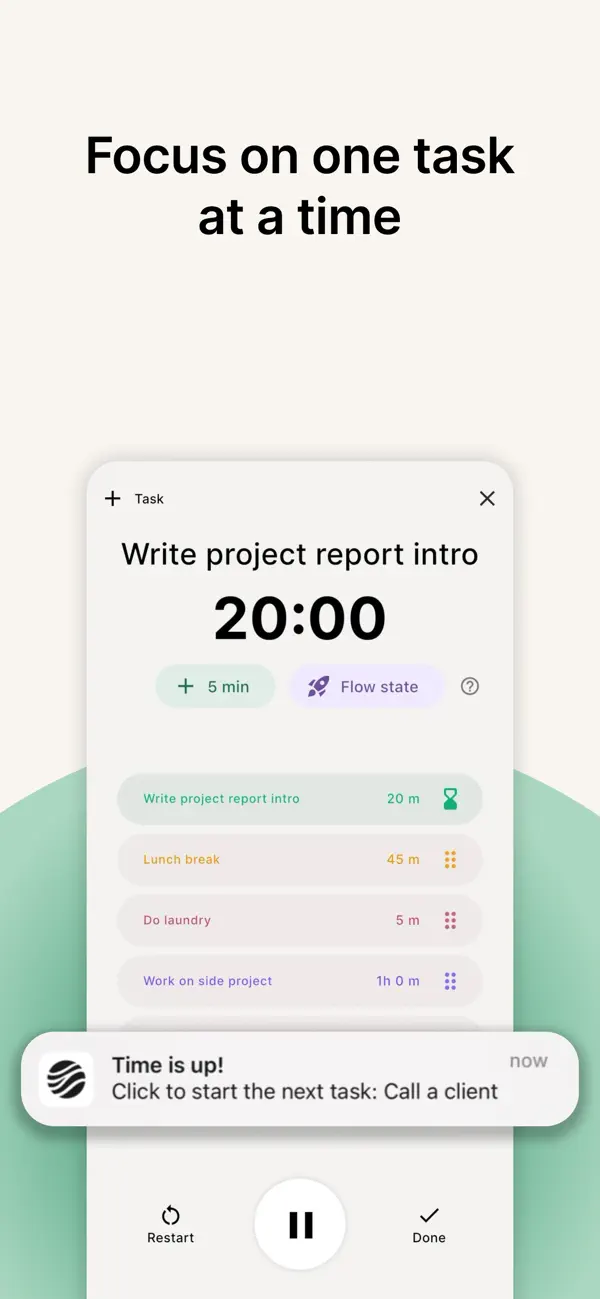 #1. FlowStack: Focus Task Timer (iOS) 게시자: Nero studios