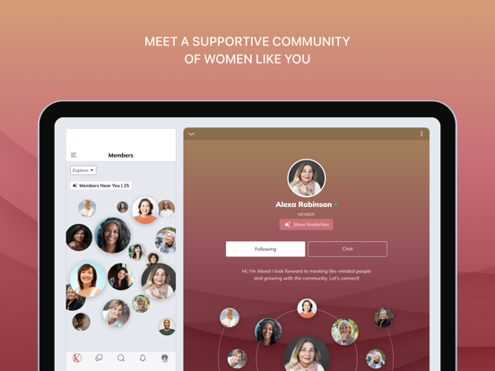 Kris Carr iPad screenshot 1 - Lifestyle app