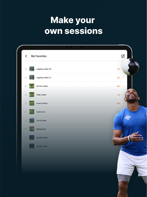 Techne Futbol: Soccer Training iPad screenshot 7 - Sports app