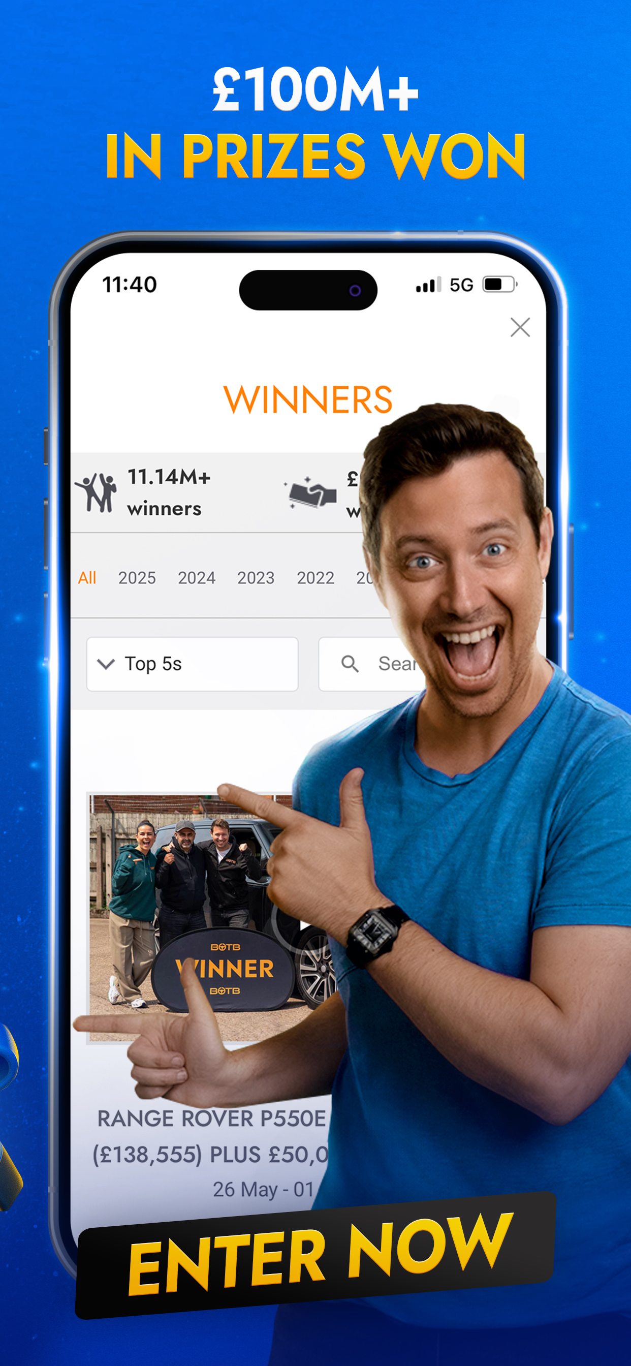 BOTB - Win Your Dream Car