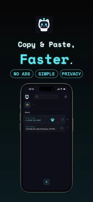 Copy Paste Keyboard - copipi screenshot 1