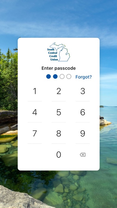 South Central Credit Union Screenshot