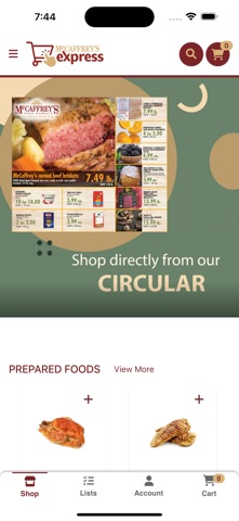 McCaffrey's Express Screenshot 1 of 3