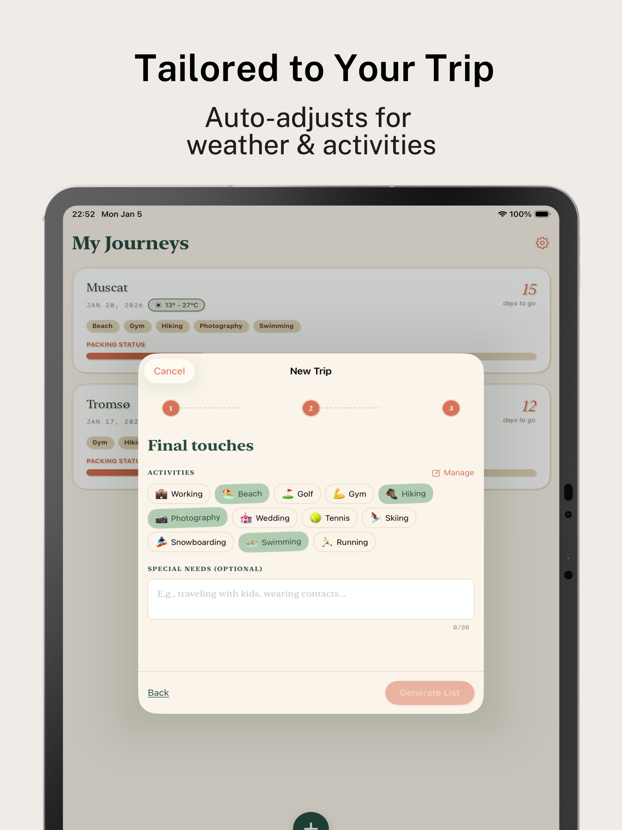 AI Packing List screenshot 9