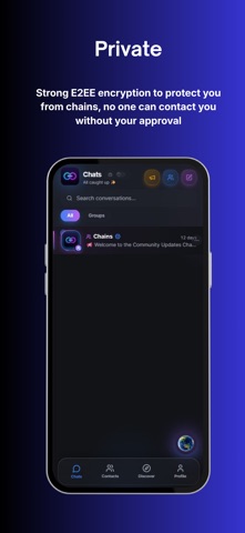 Chains Messenger Screenshot 1 of 4