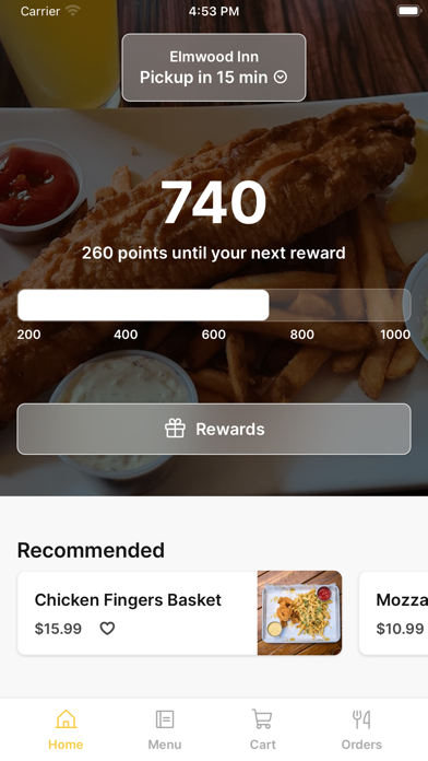 Elmwood Inn app screenshot