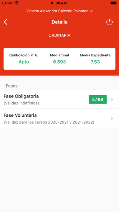 UPNA PAU Screenshot