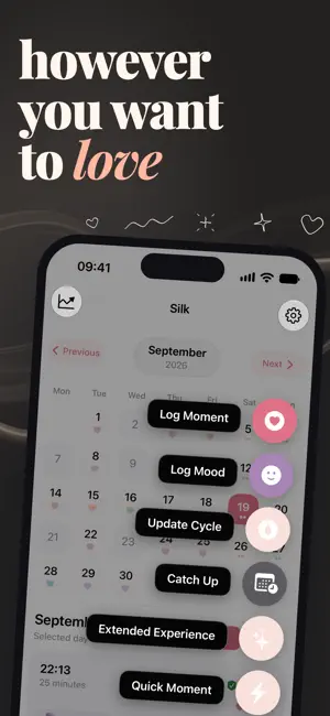 Intimacy Tracker: Silk screenshot 4