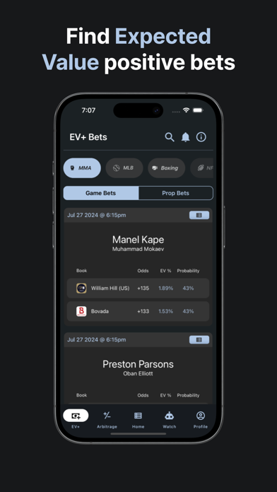 Keen Betting Arbitrage EV+ Screenshot