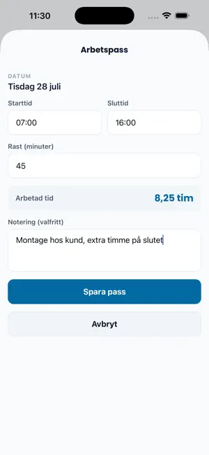 Invo Tid screenshot 3