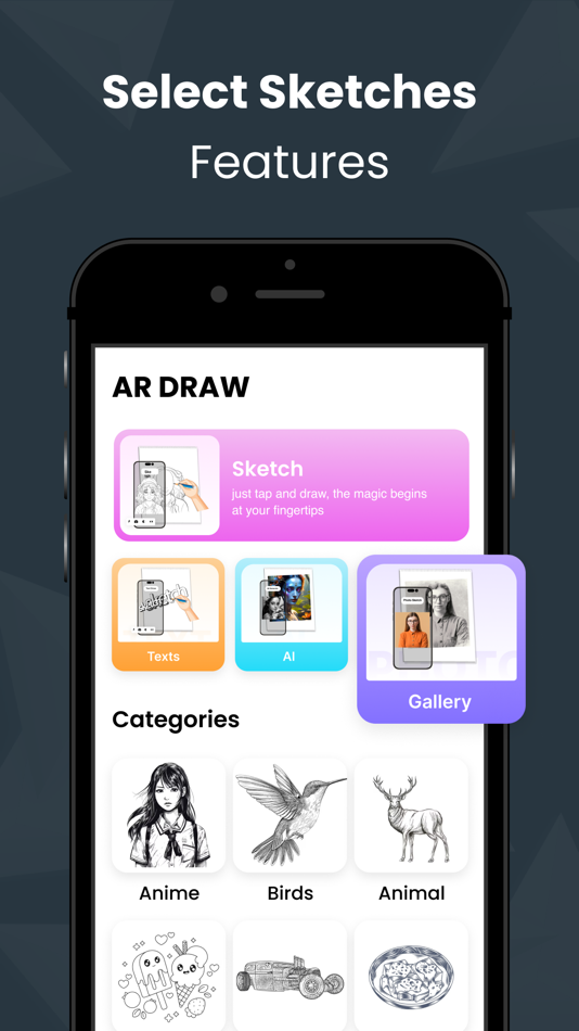 #1. AR Drawing: Trace & Sketch (iOS) Podle: Shital Bodariya