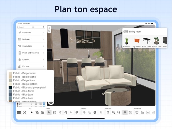 Screenshot #5 pour Sweet Home 3D: Deco Maison