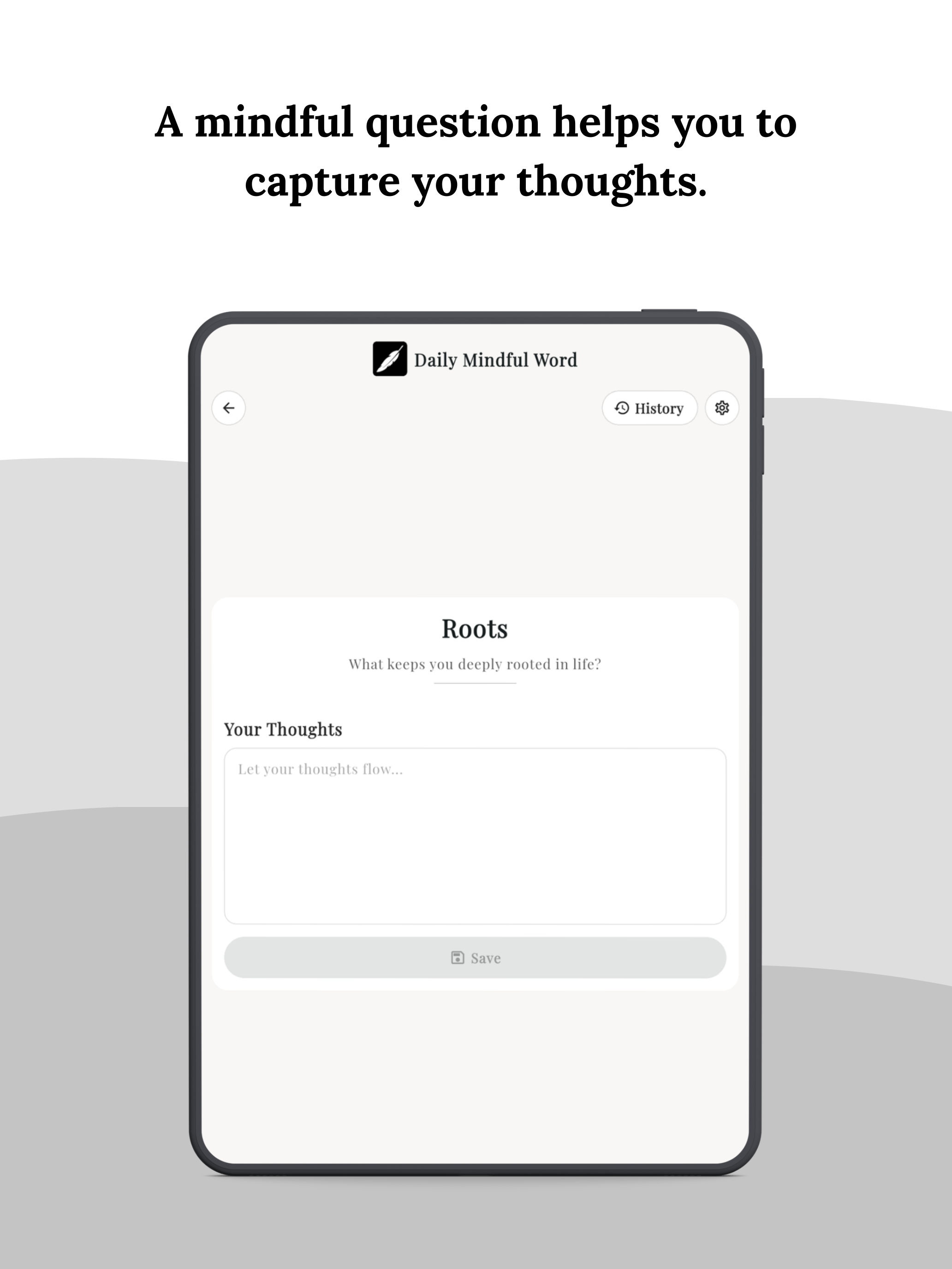 Daily Mindful Word