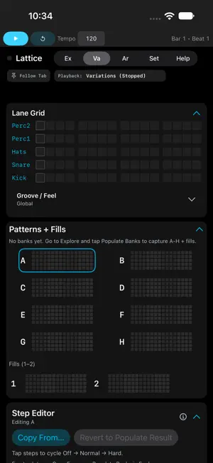 Lattice screenshot 2