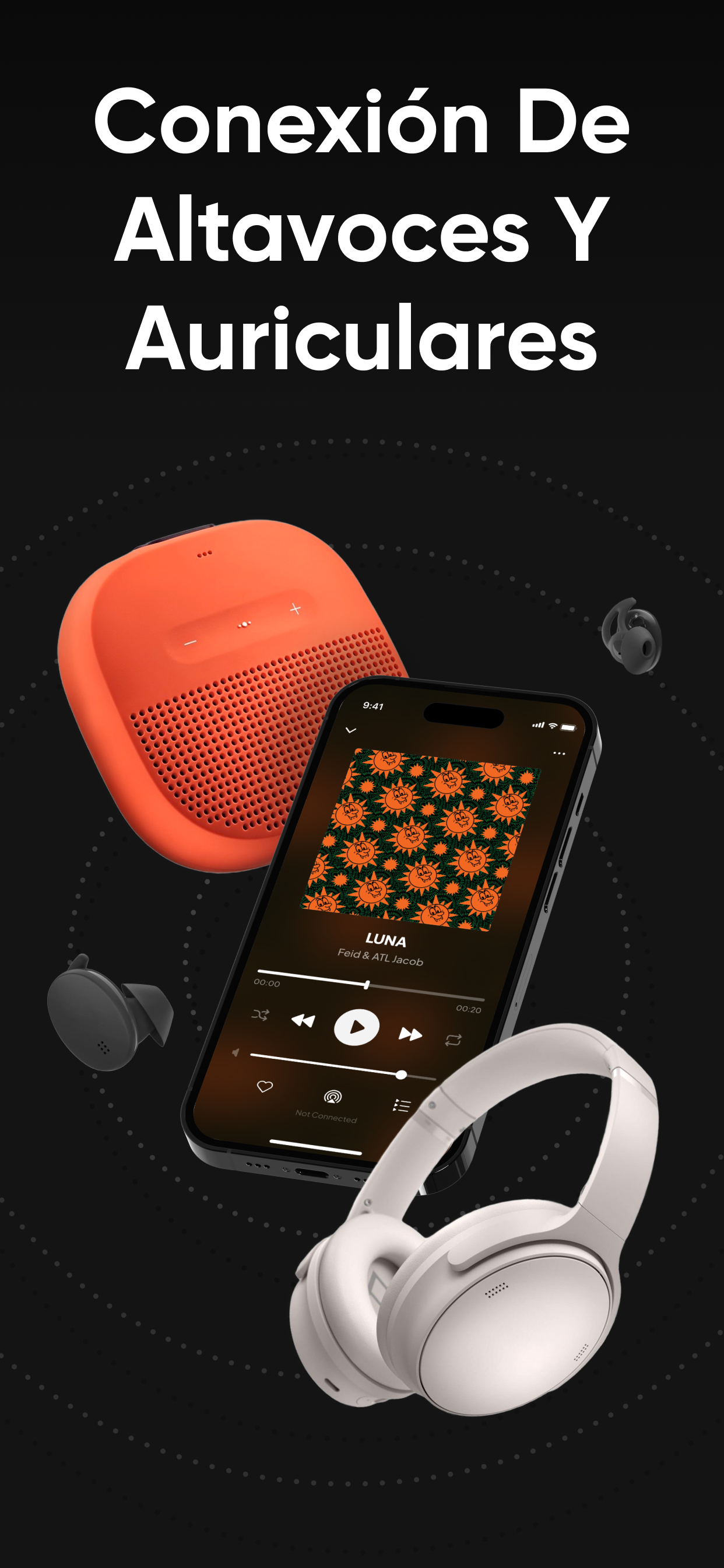 Speaker & Headphones Connect