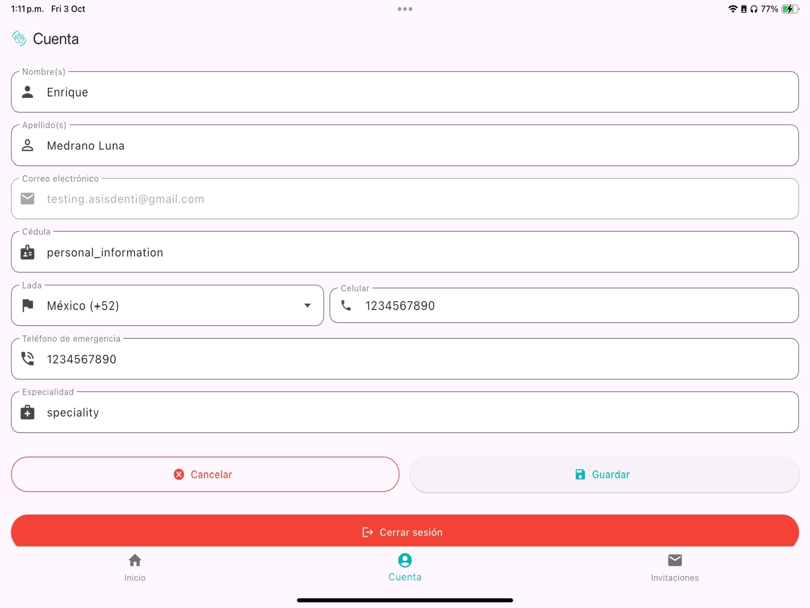 Asisdenti screenshot 13