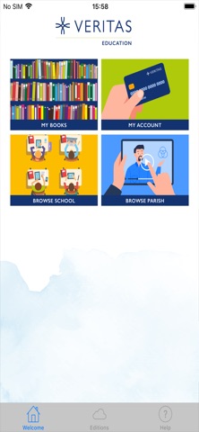 Veritas Education Portal screenshot