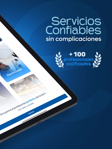 Servio iPad screenshot