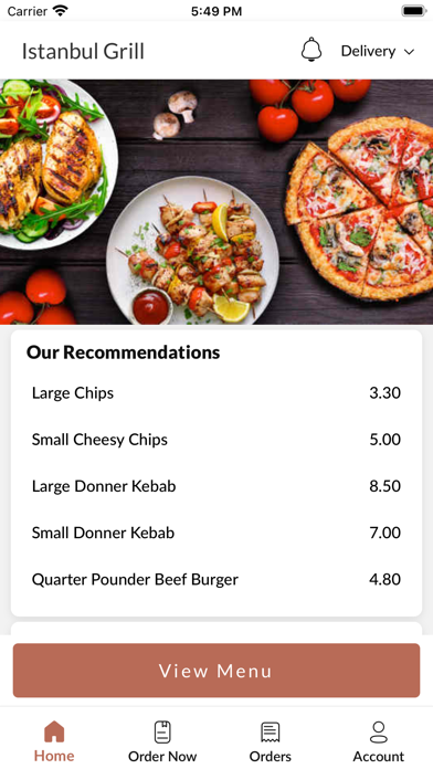 Istanbul Grill Waterlooville Screenshot