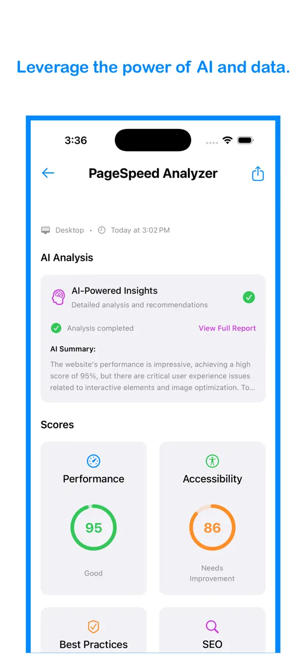#2. PageSpeed: SEO Audit & Speed (iOS) De: BigBalli Consulting llc