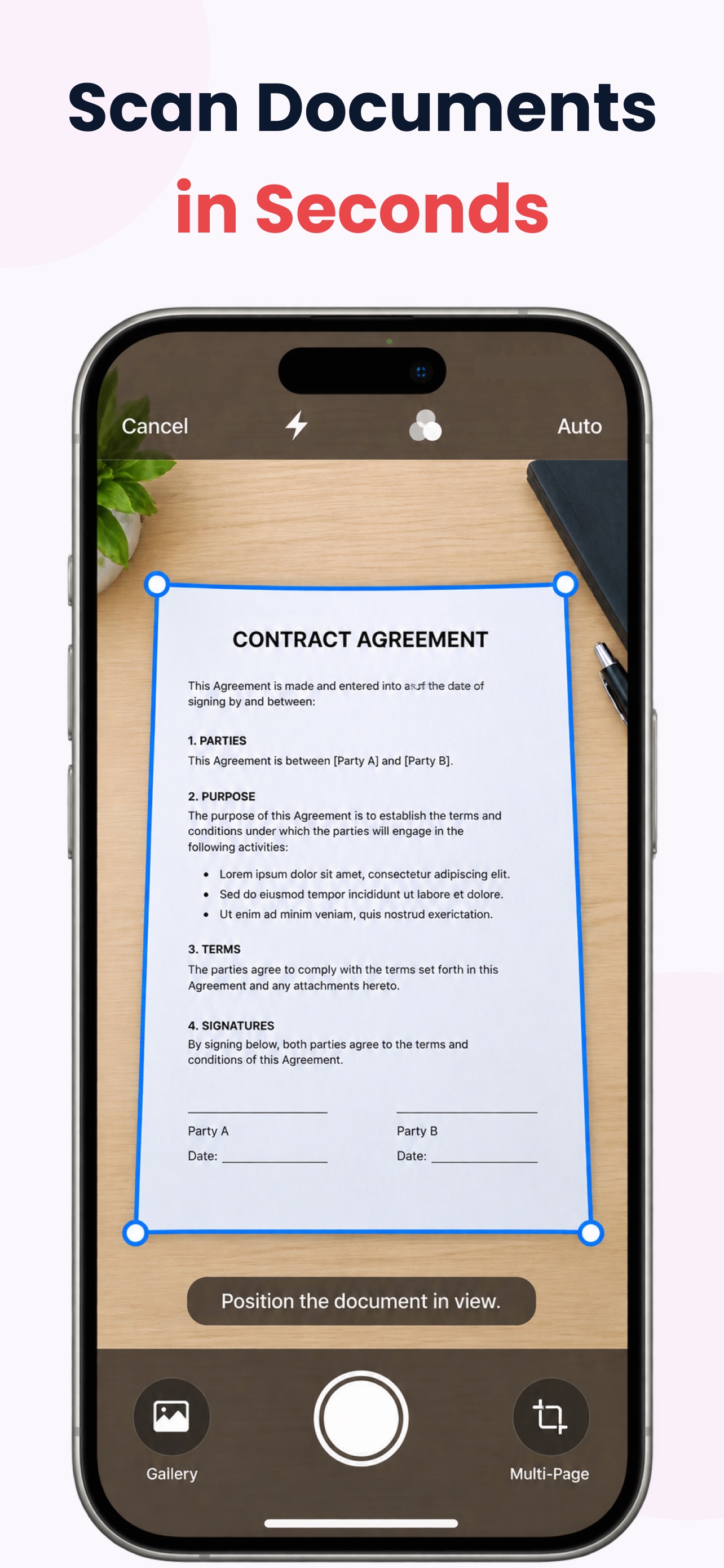 Screenshot 2 of Scan Image to PDF Converter