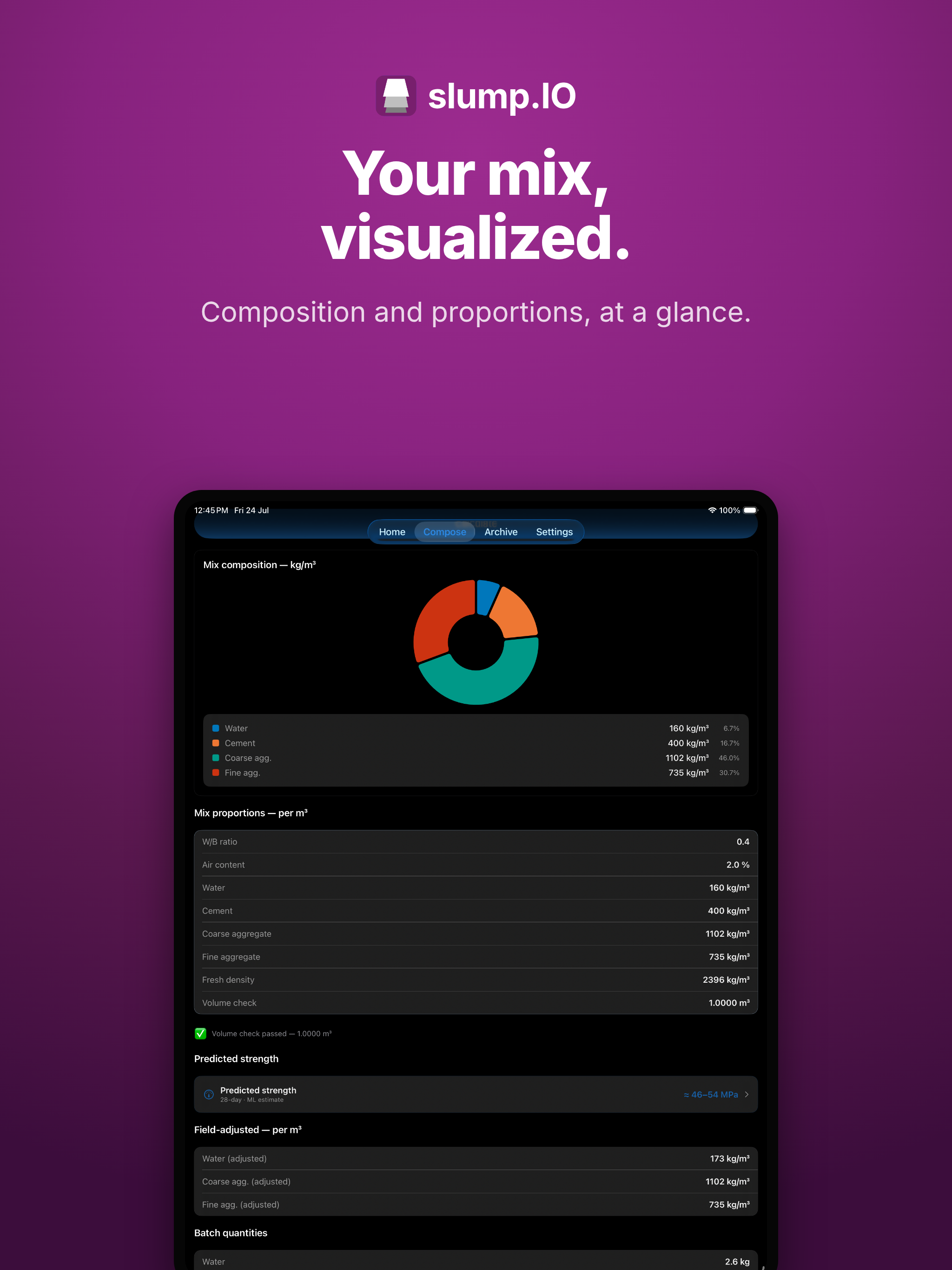 slump.IO — Concrete Mix Design screenshot 8