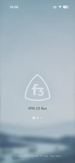 Скриншот F3 Vpn 22 Rus на iPhone 1