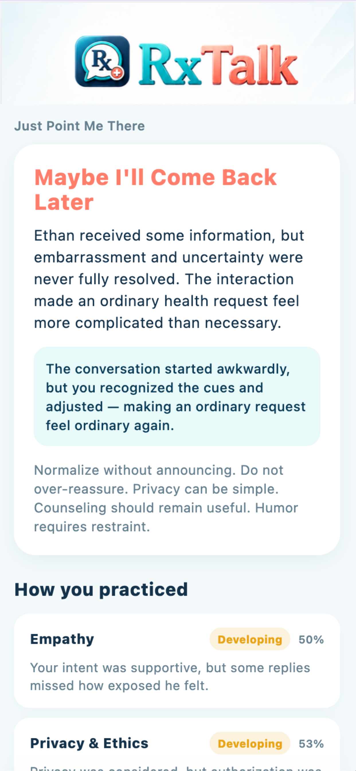 RxTalk screenshot 5