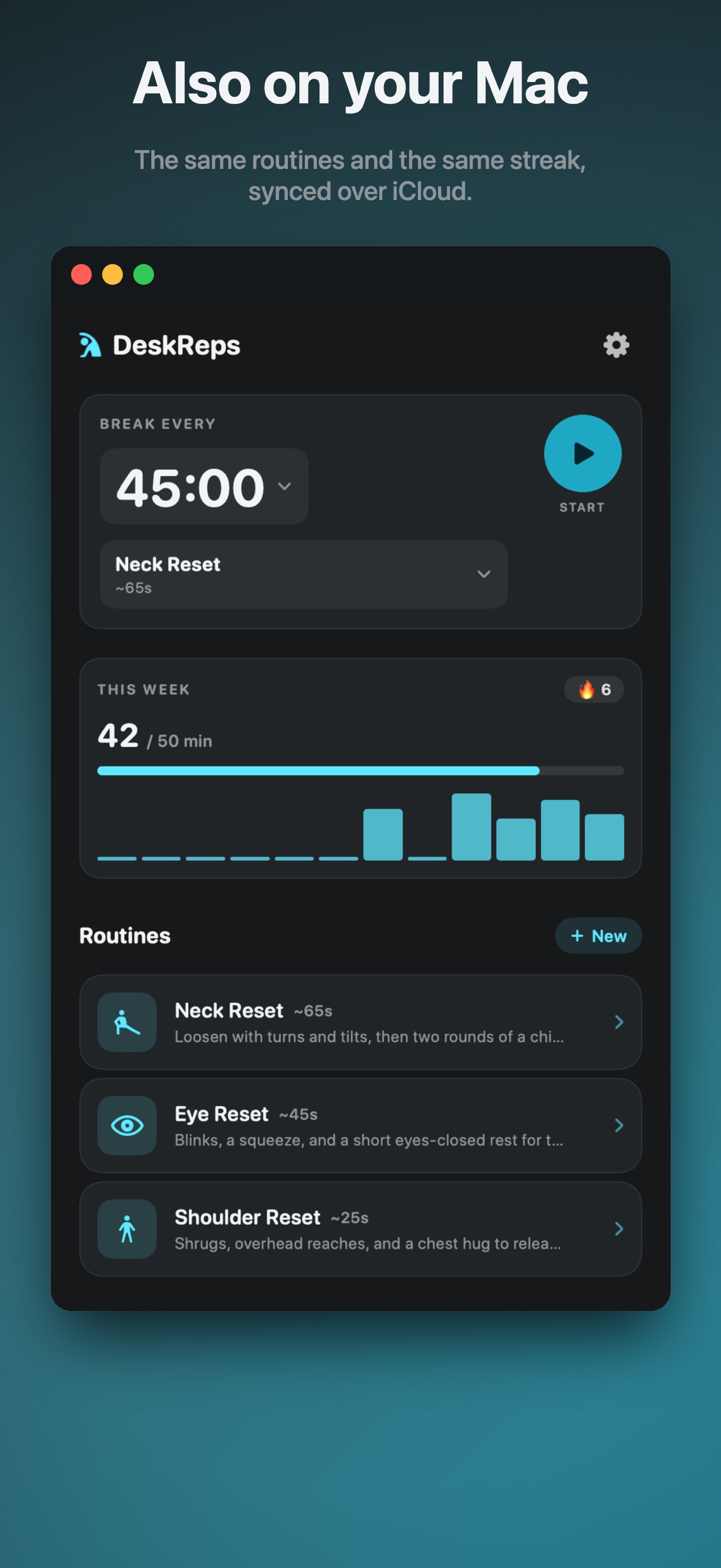 Screenshot 6 of DeskReps