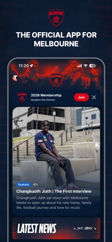 Melbourne Official App screenshot