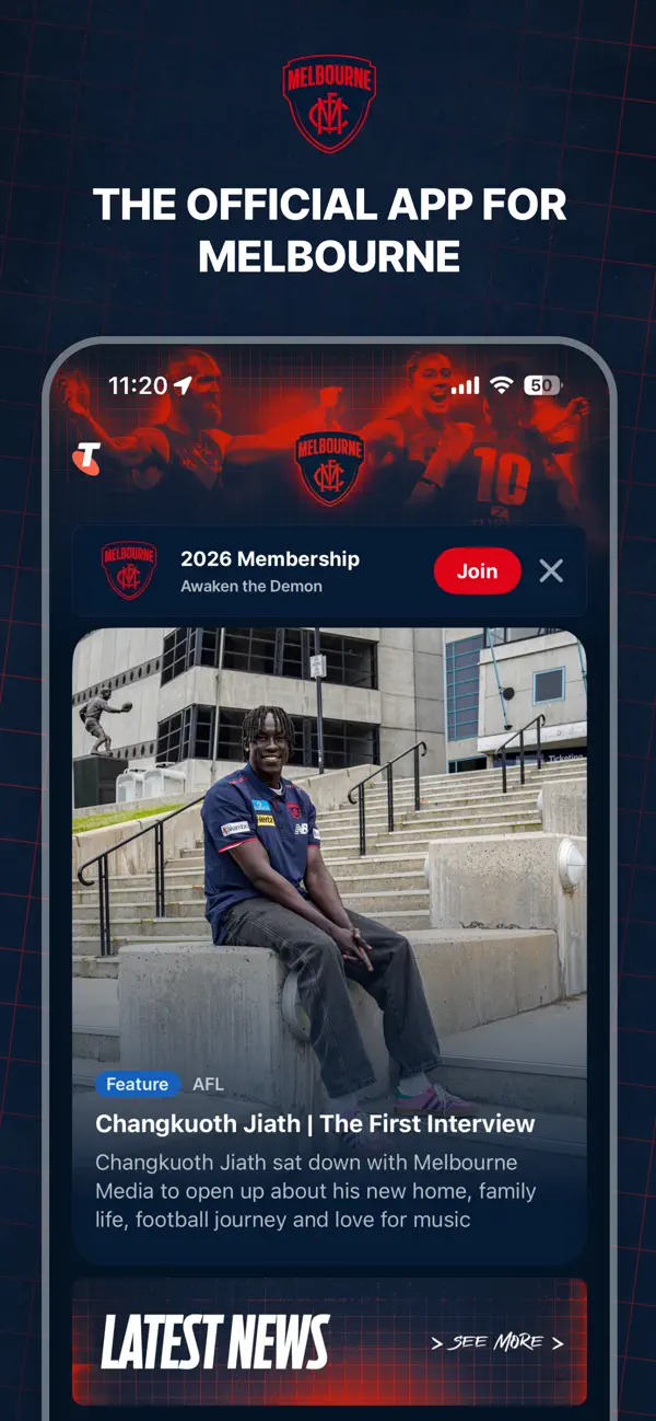 Screenshot #1 pour Melbourne Official App