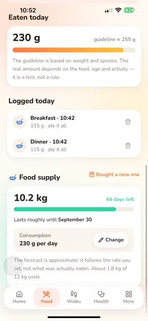 Pawlio — Pet Diary screenshot 3