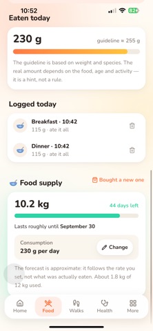 Pawlio — Pet Diary Screenshot 3 of 7
