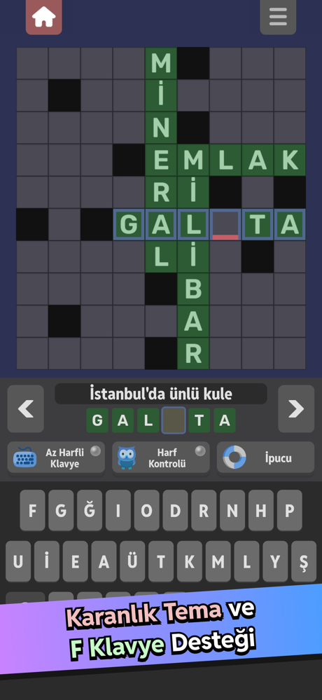 Kare Bulmaca - Günlük screenshot 6