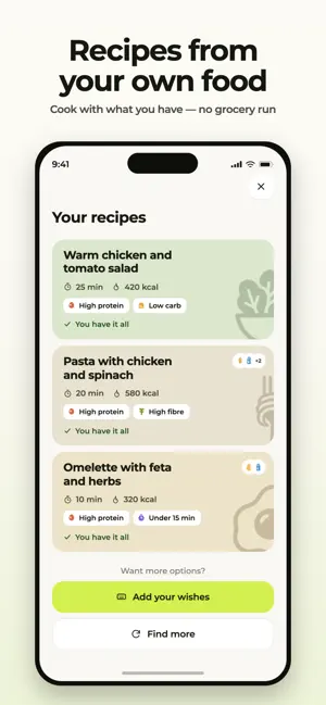 Cook My Fridge: Snap Recipes screenshot 3