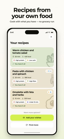 Cook My Fridge: Snap Recipes screenshot