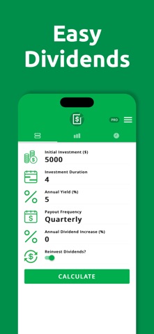 Dividend Calculator - DiviCalc Screenshot 1 of 4