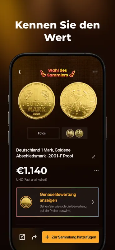 CoinSnap: Münzwert bestimmen screenshot 3 of 8